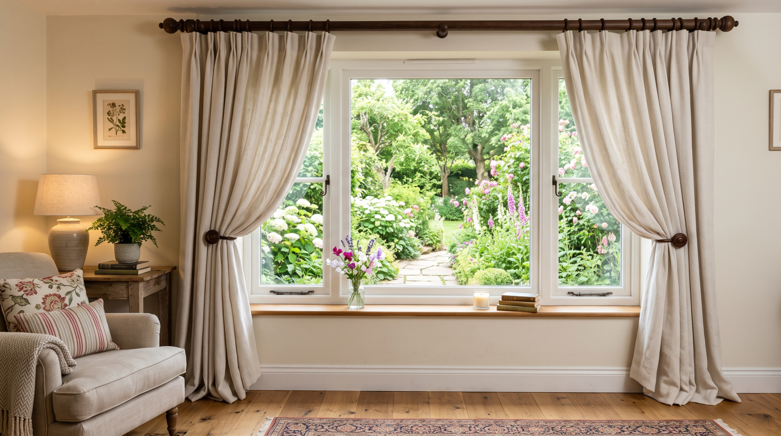 Motorized wave curtains with Somfy track system in a luxury Dubai villa – cost and installation 2026