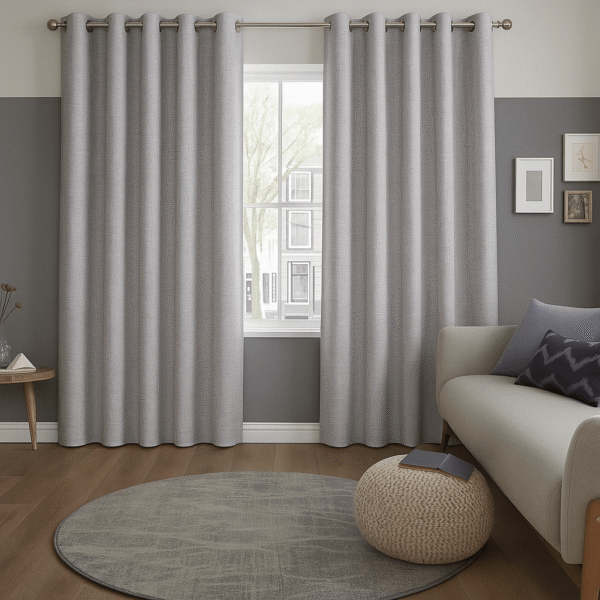 Blackout Eyelet Curtains - Image 3