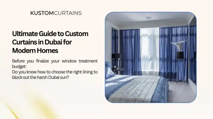 curtains Dubai apartment